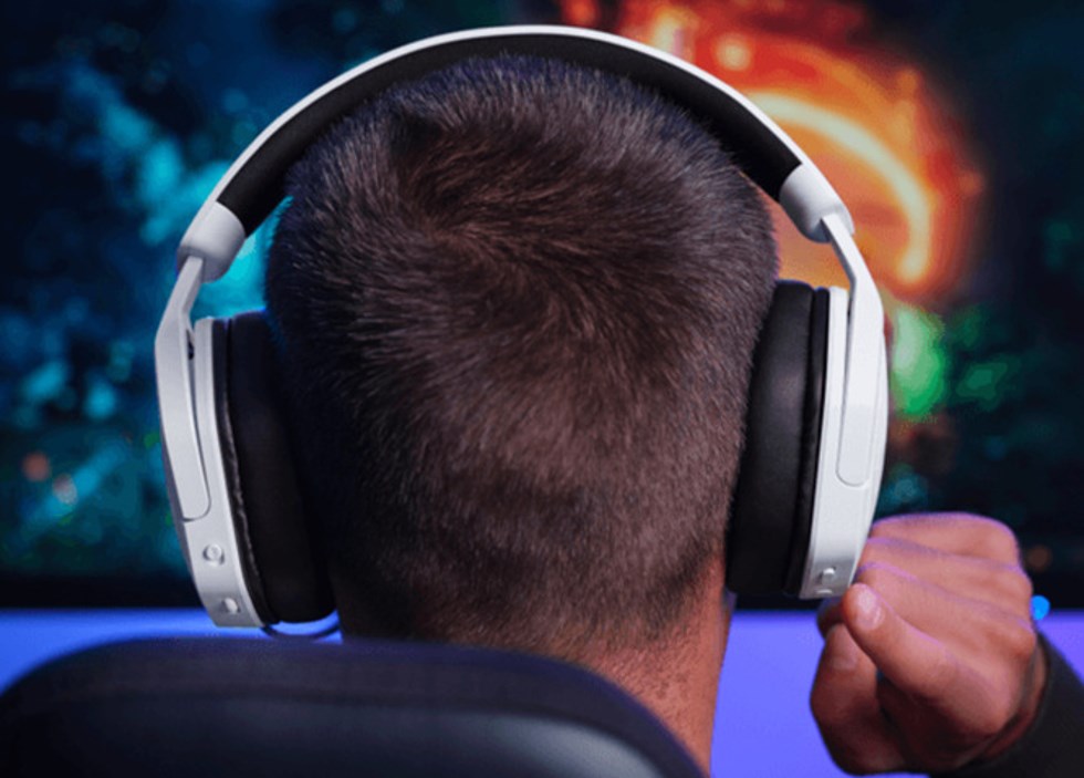 Trust GXT493W Carus Wireless Headset Wht mikrofon